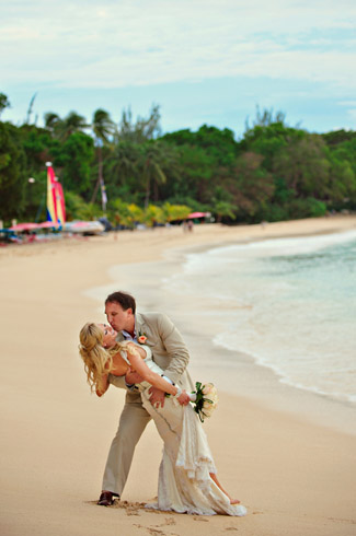 real wedding - Sandy Lane Resort, Barbados - photography by: Aves Photographic Design